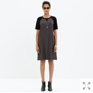 Madewell Colorblock T-shirt dress